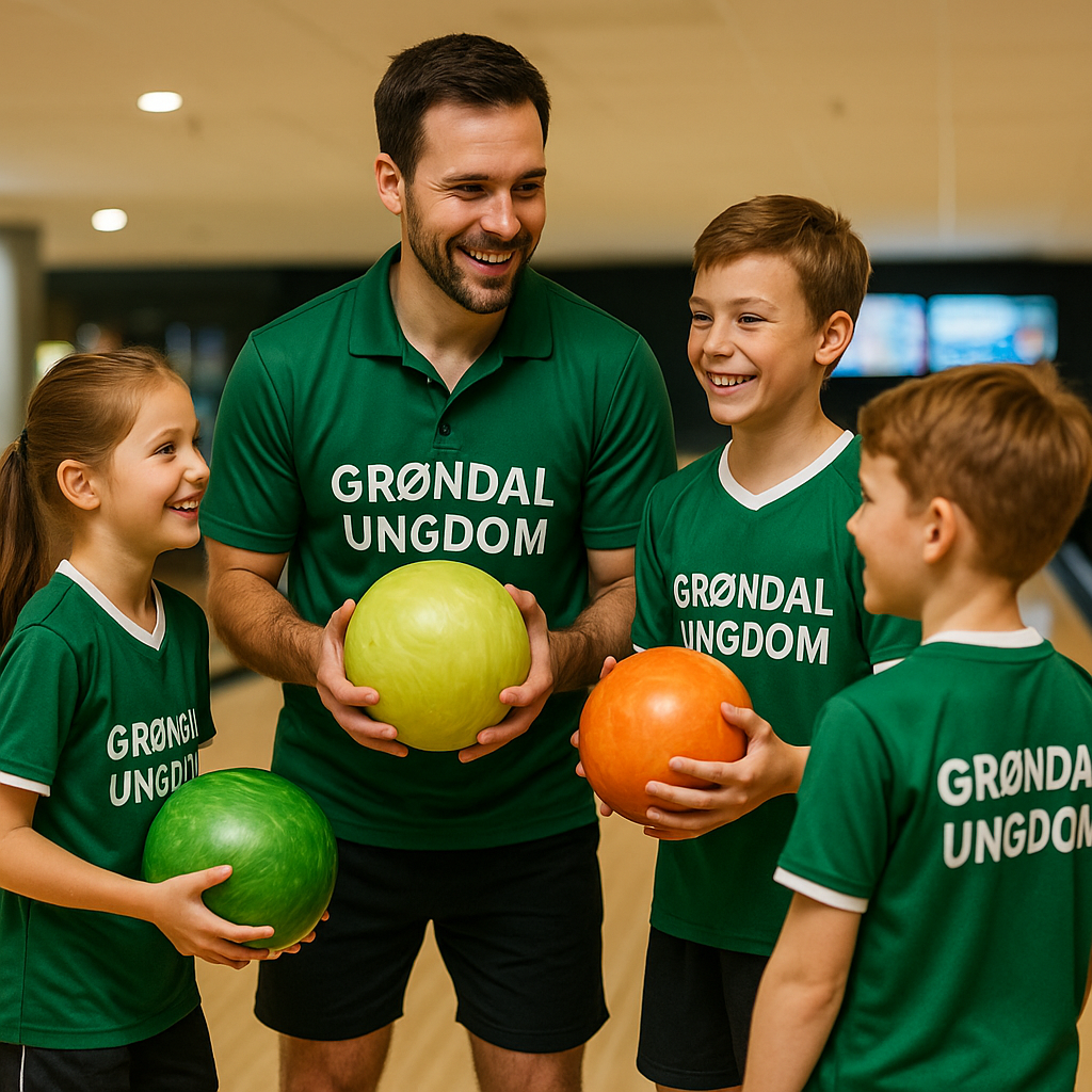 Grøndal Ungdom bowling – glade børn og unge til træning i Bowlernes Hal